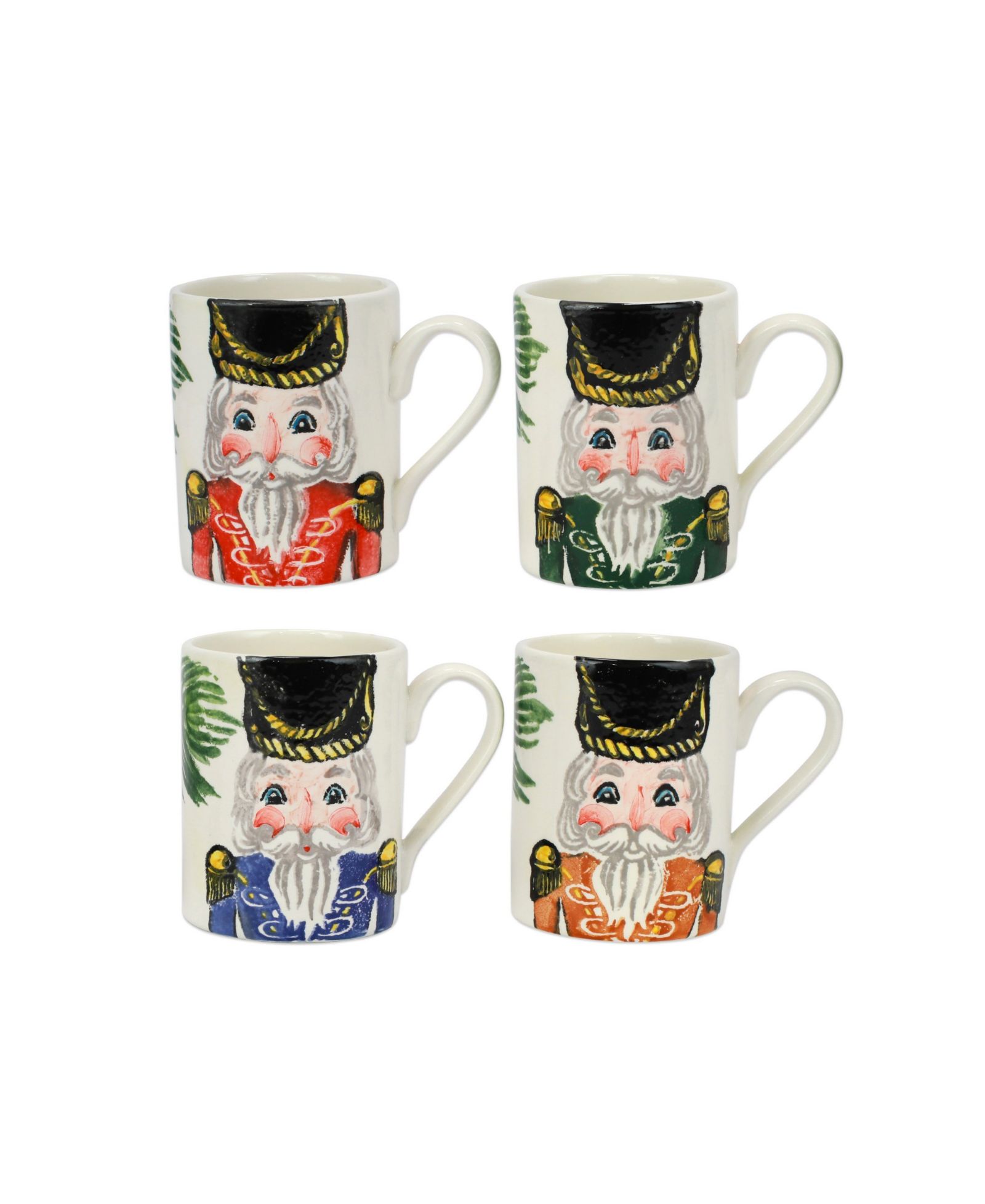 Кружки VIETRI Nutcrackers, Set of 4