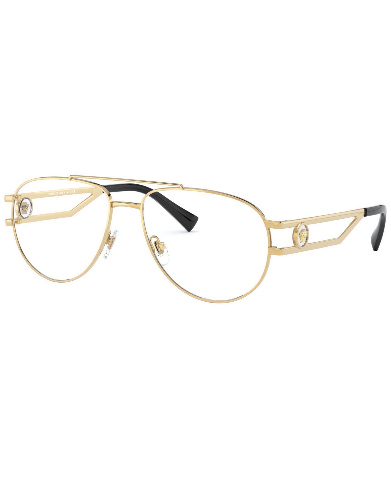 Versace Man Pilot/Aviator Metal VE1269 Eyeglasses