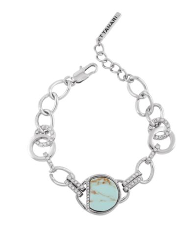 T Tahari Браслет с кристаллами T Tahari Crystal Stone Link