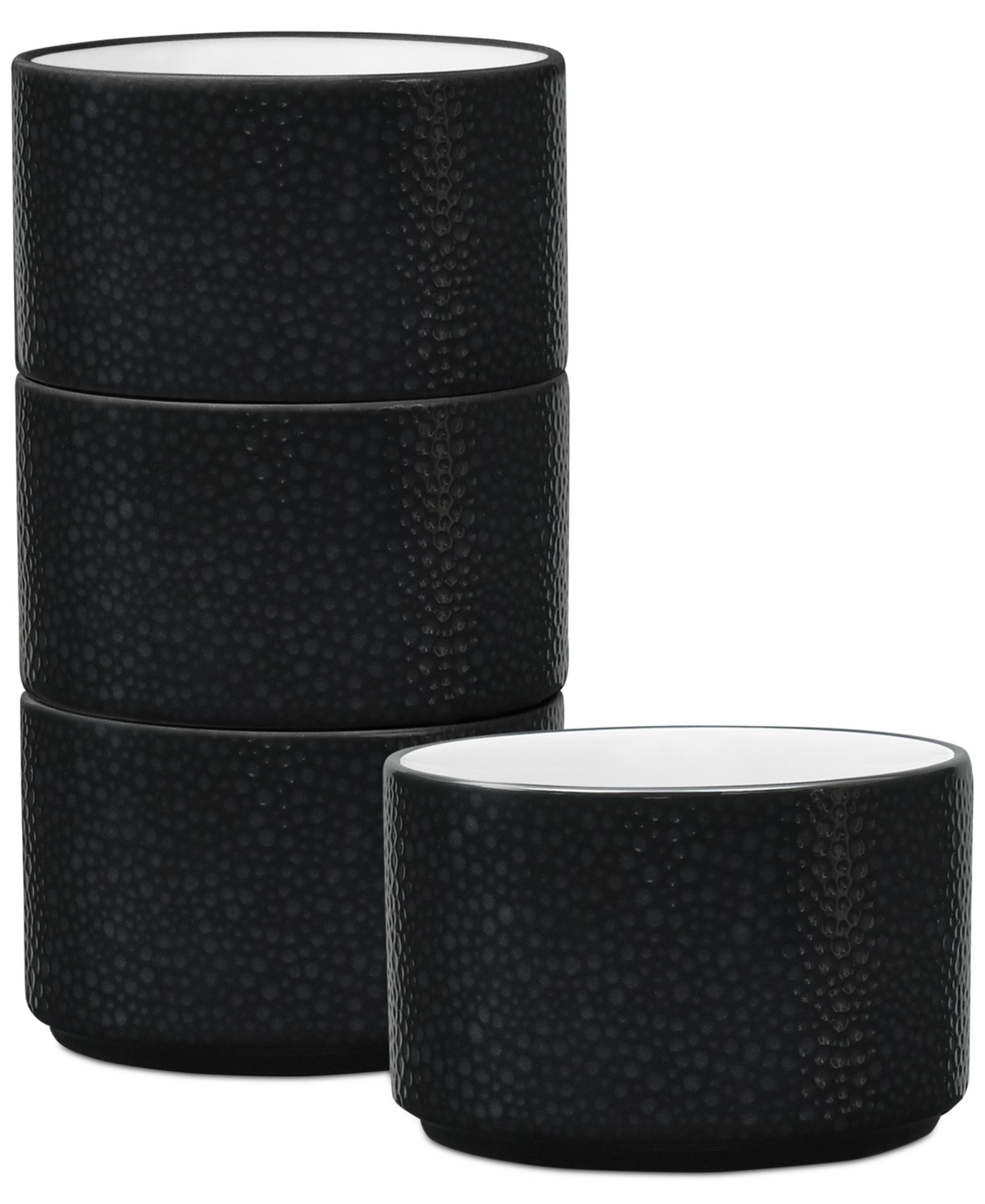 Noritake Colortex Stone Stax Мини-чаши, набор из 4 шт