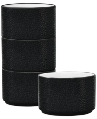 Noritake Colortex Stone Stax Мини-чаши, набор из 4 шт