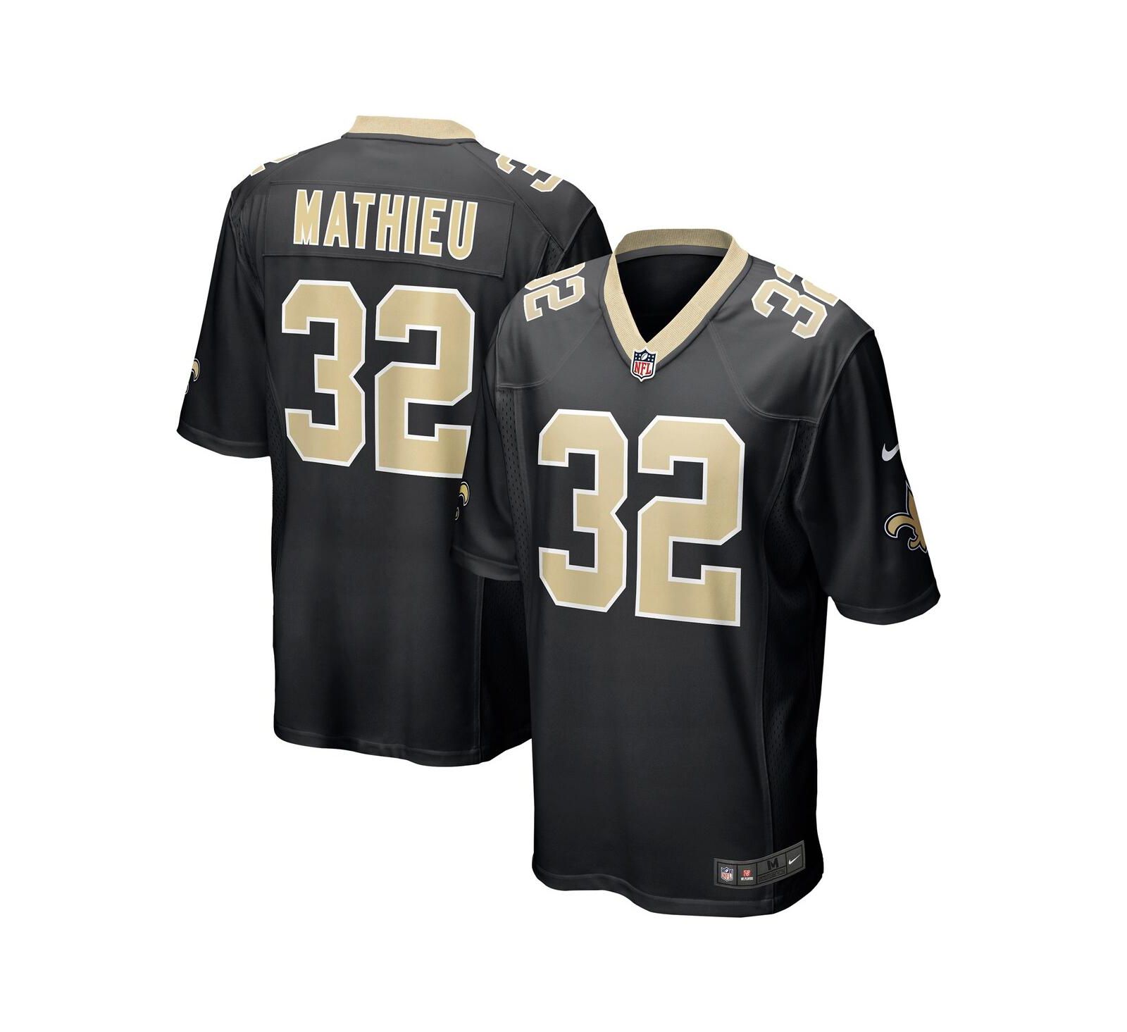 Мужская джерси Nike Tyrann Mathieu New Orleans Saints Game