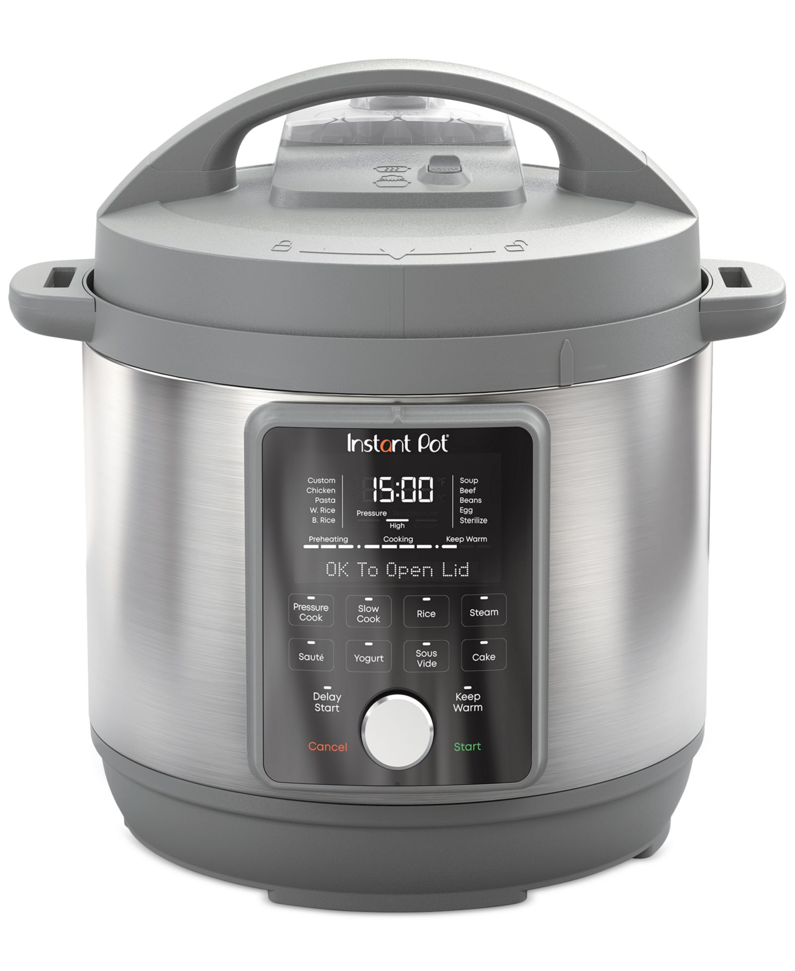 Мультифункциональная скороварка Instant Pot Duo Plus 6 Qt. с бесшумным выпуском пара