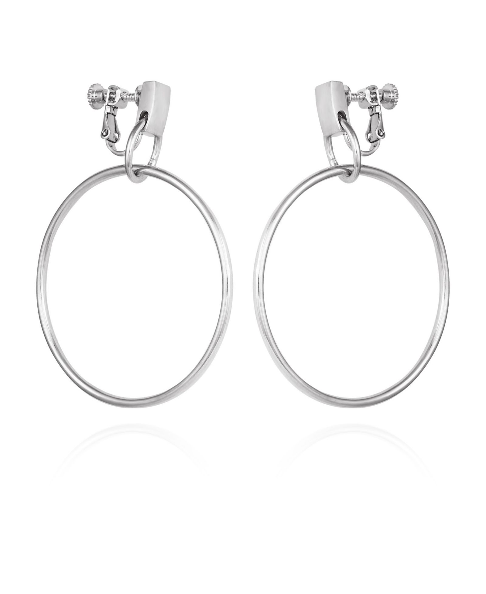 Vince Camuto серьги-кольца с зажимом