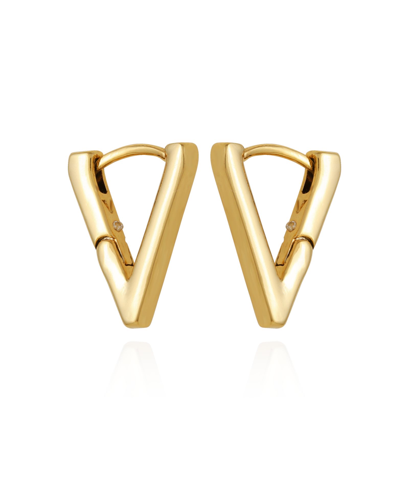 Vince Camuto Серьги-кольца V-Hinge Huggie