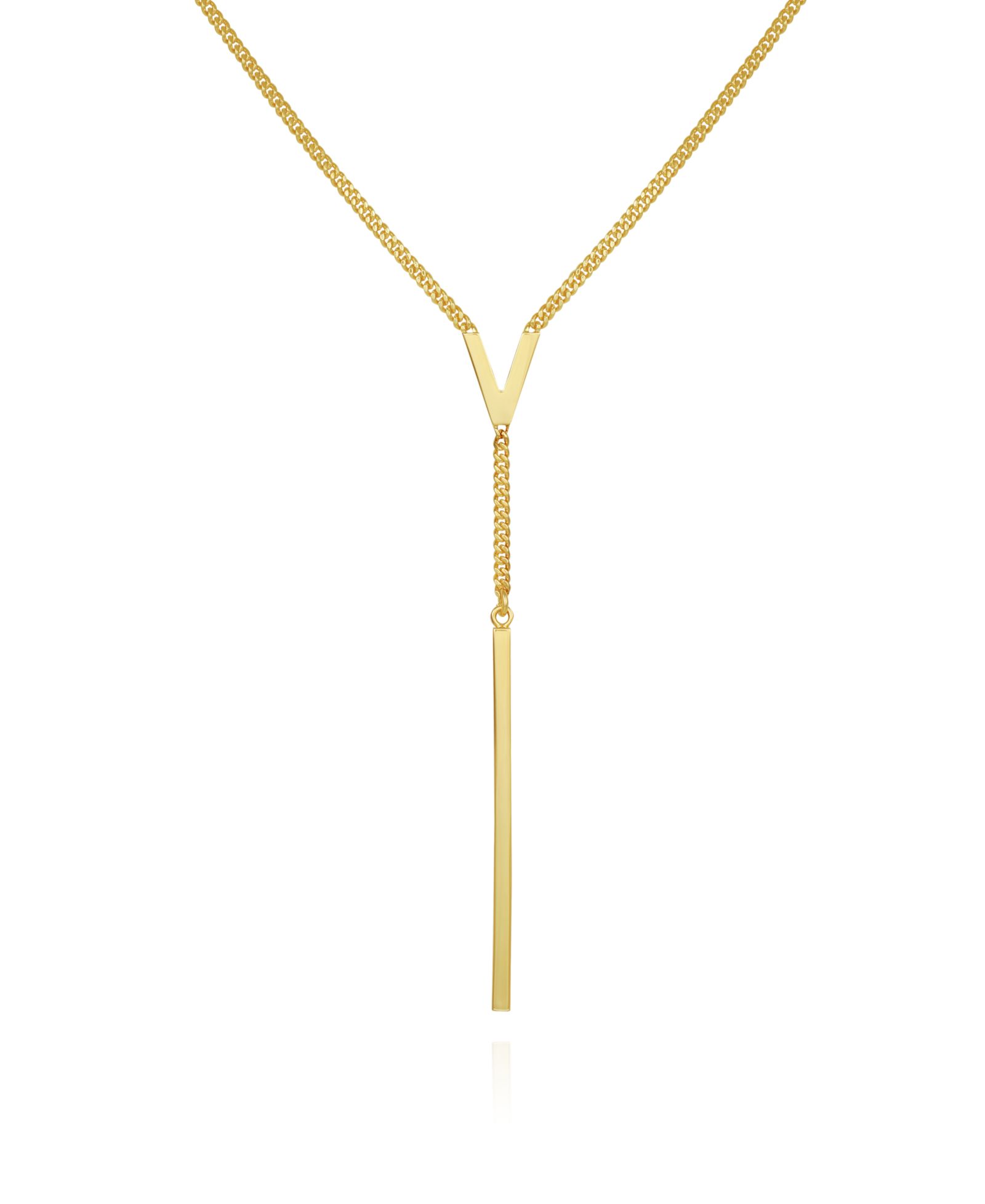Vince Camuto Gold-Tone Y Necklace