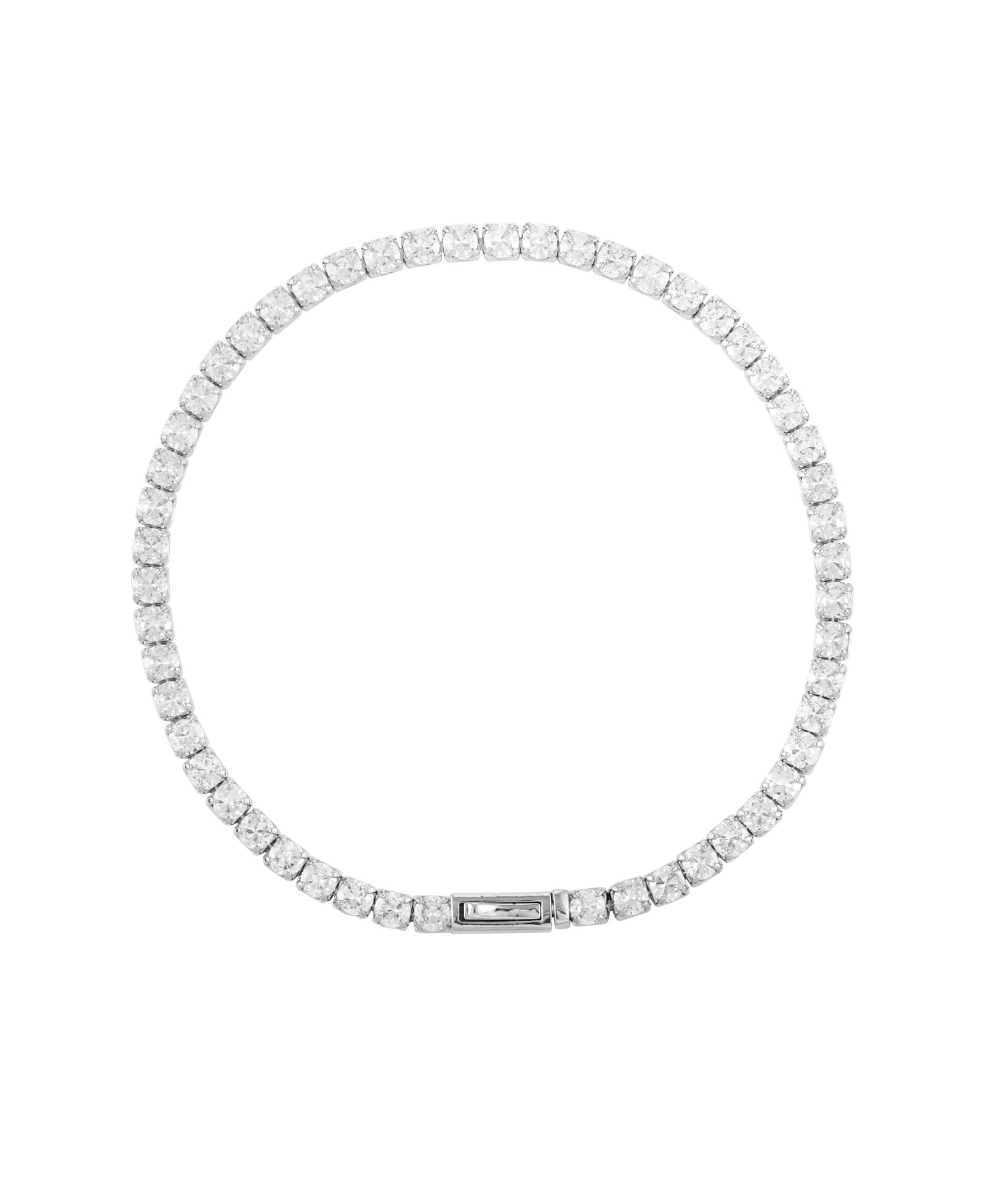 Браслет Vince Camuto Silver-Tone Cubic Zirconia Tennis