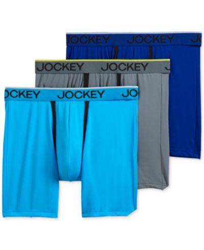 Jockey Мужские Boxer Brief с Microfiber 7" - 3 Pack