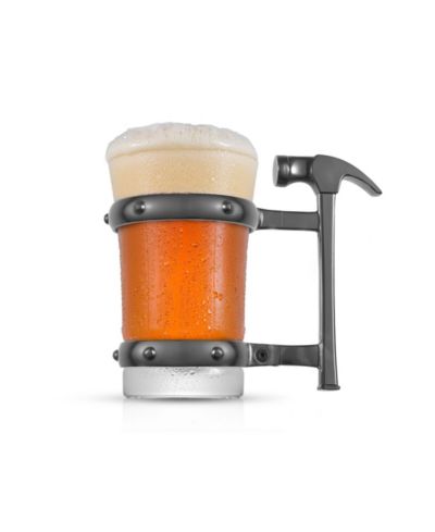 Tools Collection Single Beer Mug with Hammer Handle, 17 oz