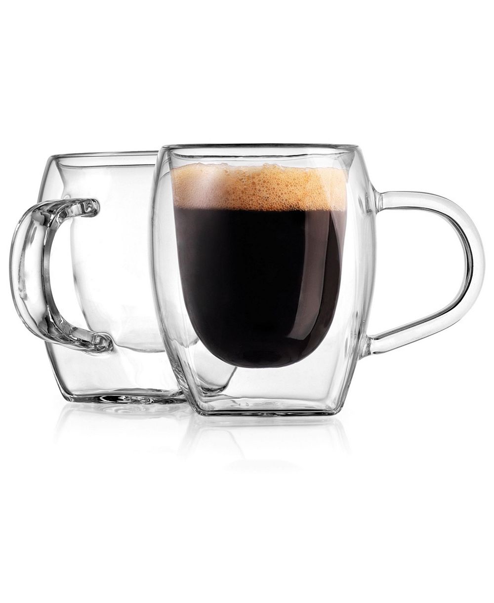 Набор кружек Godinger Contessa Espresso Double Wall, 2 шт.