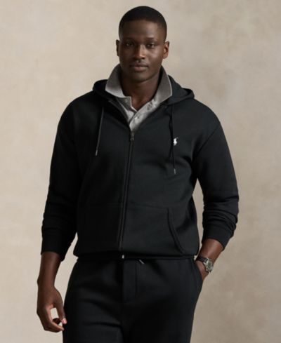 Мужское худи Polo Ralph Lauren Big & Tall Double-Knit Full-Zip