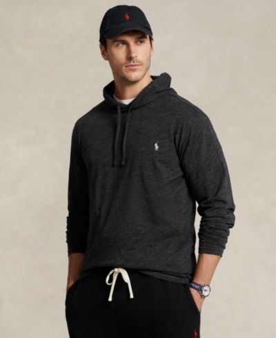 Мужская хлопковая футболка с капюшоном Polo Ralph Lauren Big & Tall