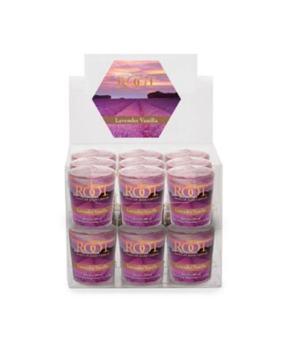 Набор из 18 ароматических свечей Votive Lavender Vanilla
