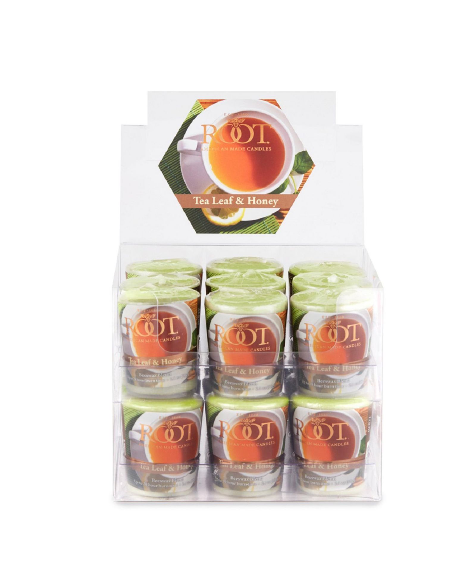 Набор свечей Votive Tea Leaf Honey 18 Piece