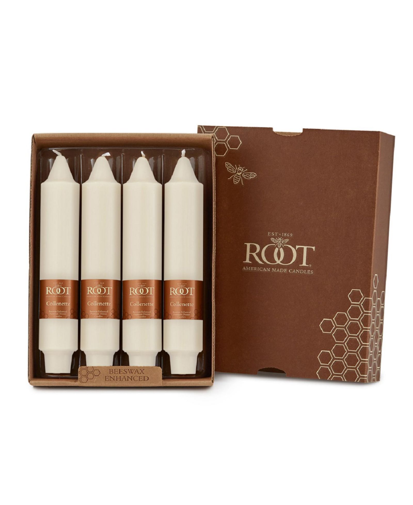 Набор свечей ROOT CANDLES Smooth Collenette 7"