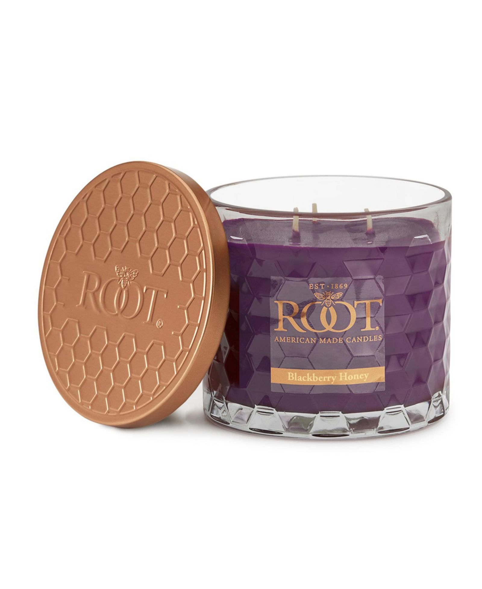 Ароматическая свеча ROOT CANDLES Blackberry Honeycomb Glass Jar