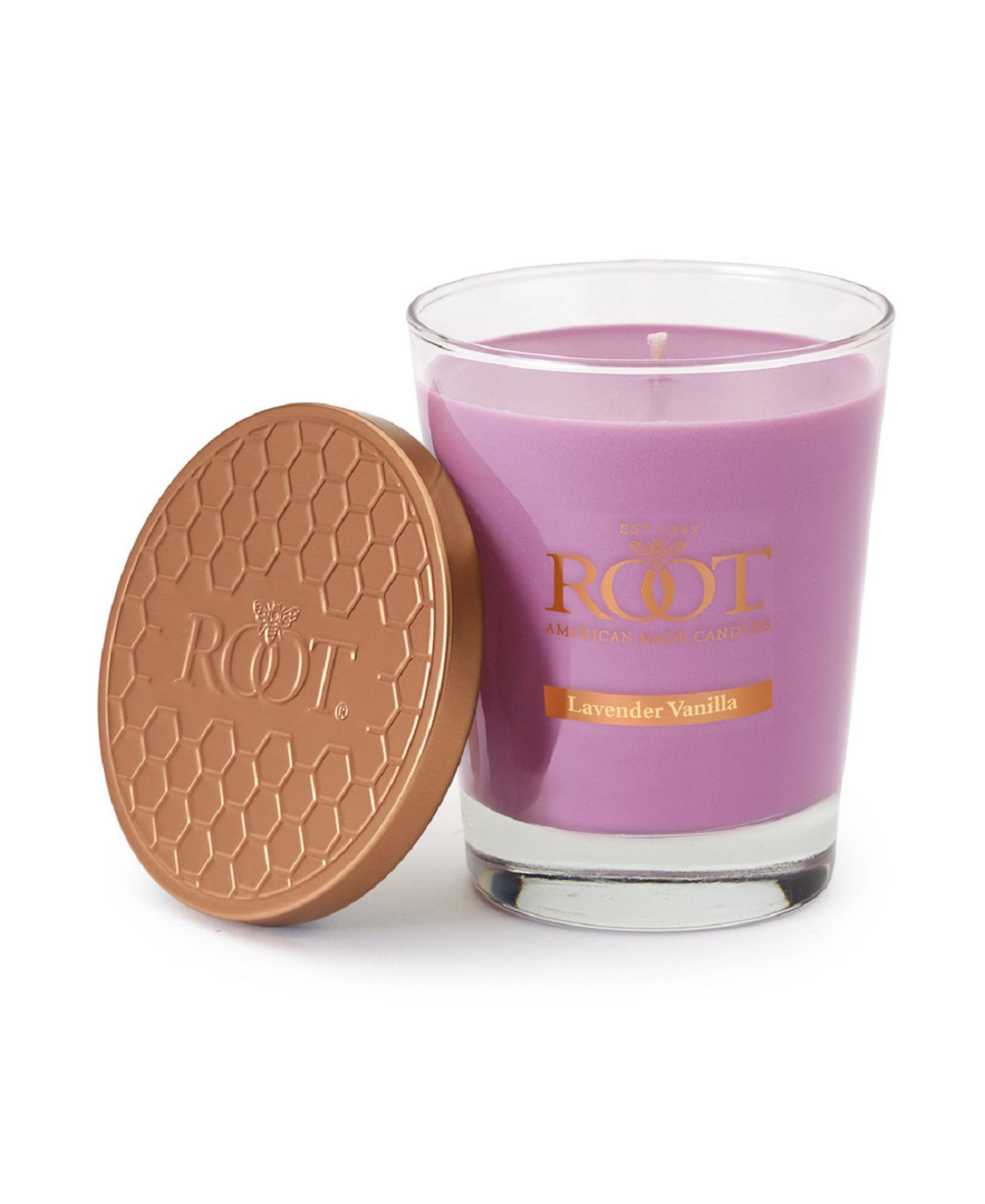Ароматическая свеча в банке ROOT CANDLES Lavender Vanilla Large Veriglass
