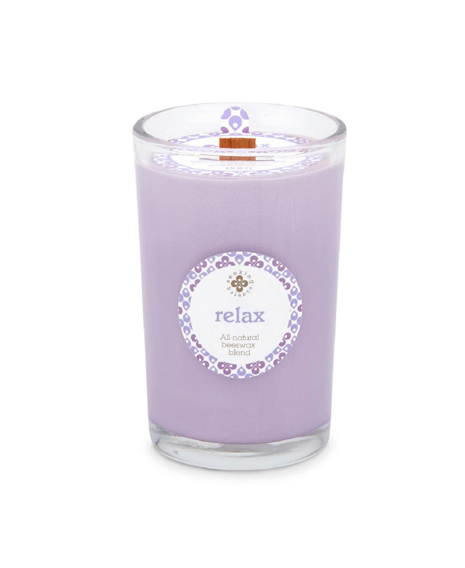 Ароматическая свеча в банке Seeking Balance Relax Geranium Lavender Spa, 8 oz