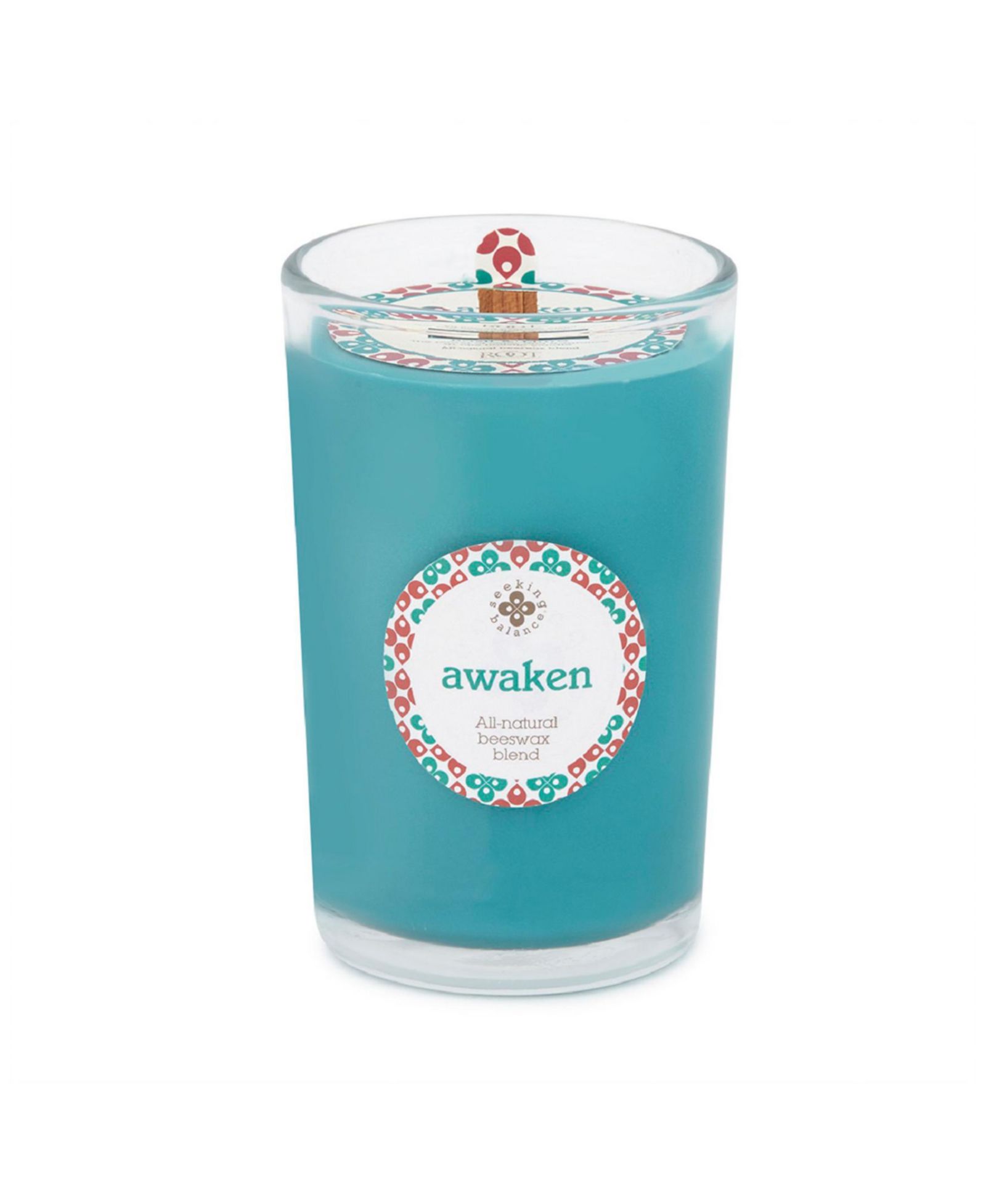ROOT CANDLES ароматическая свеча в банке Seeking Balance Awaken Basil Lime Spa, 8 oz