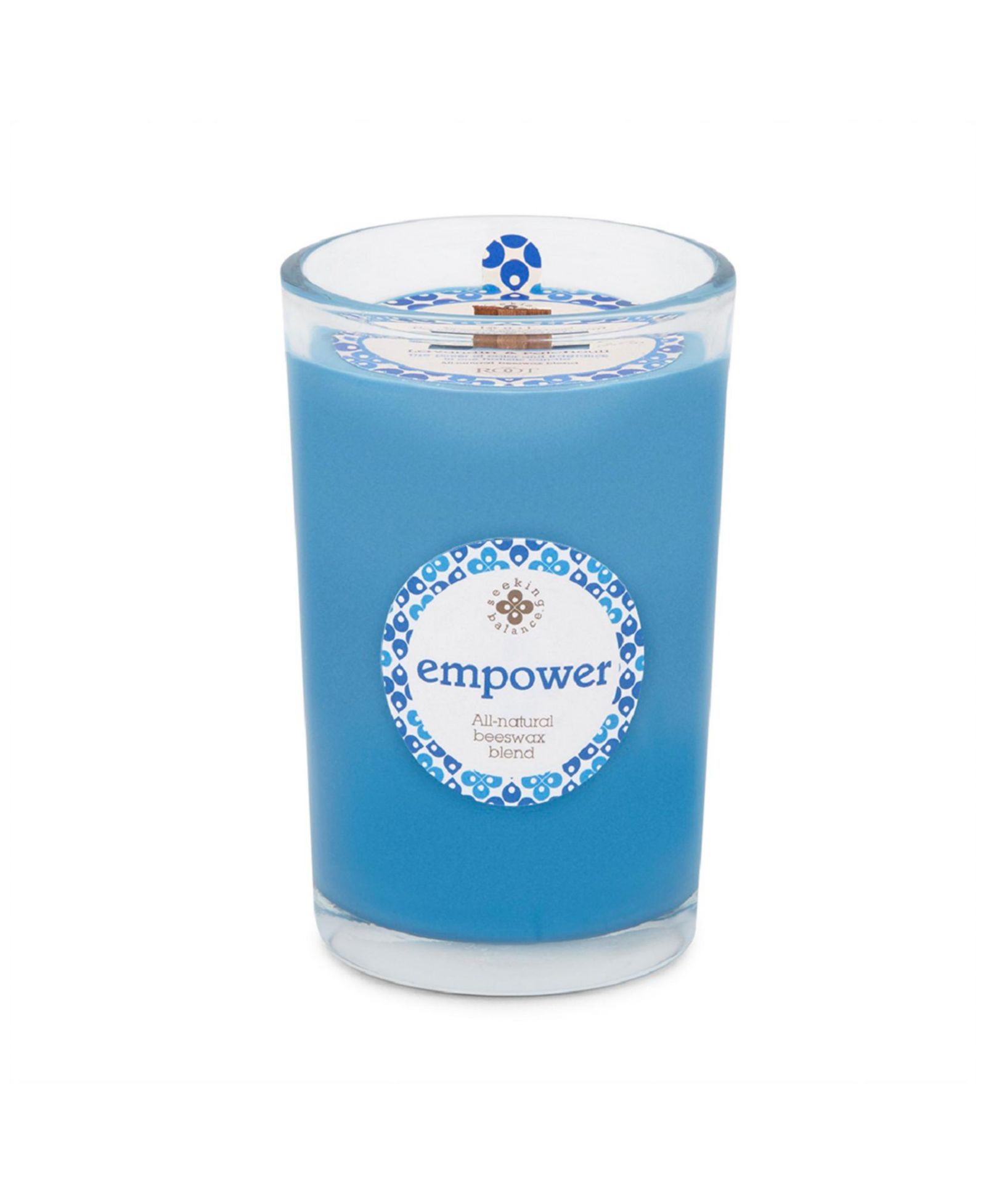 Ароматическая свеча Seeking Balance Empower Lavandin Patchouli Spa Jar, 8 oz