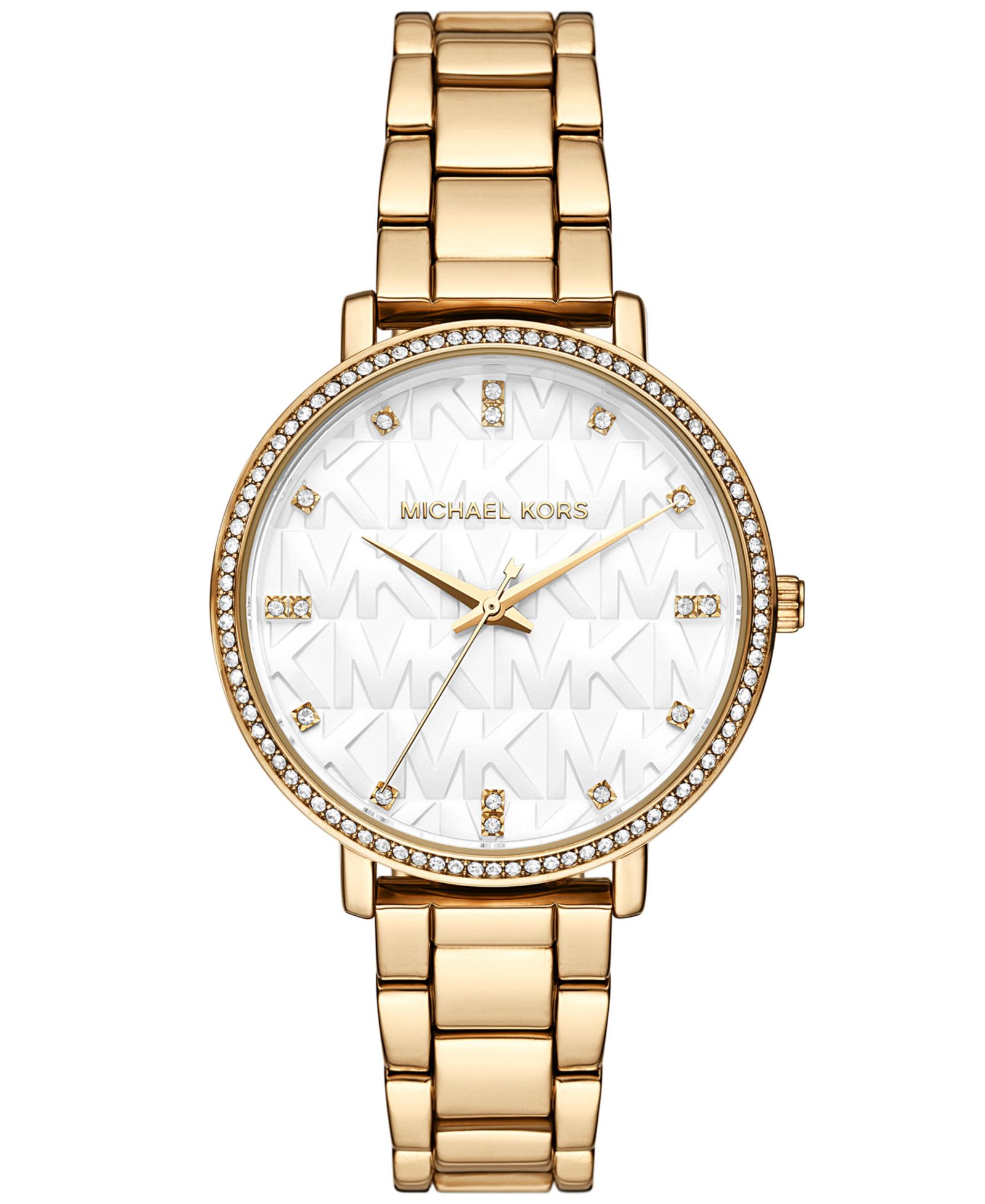 Женские наручные часы Michael Kors Pyper Three-Hand Gold-Tone 38mm