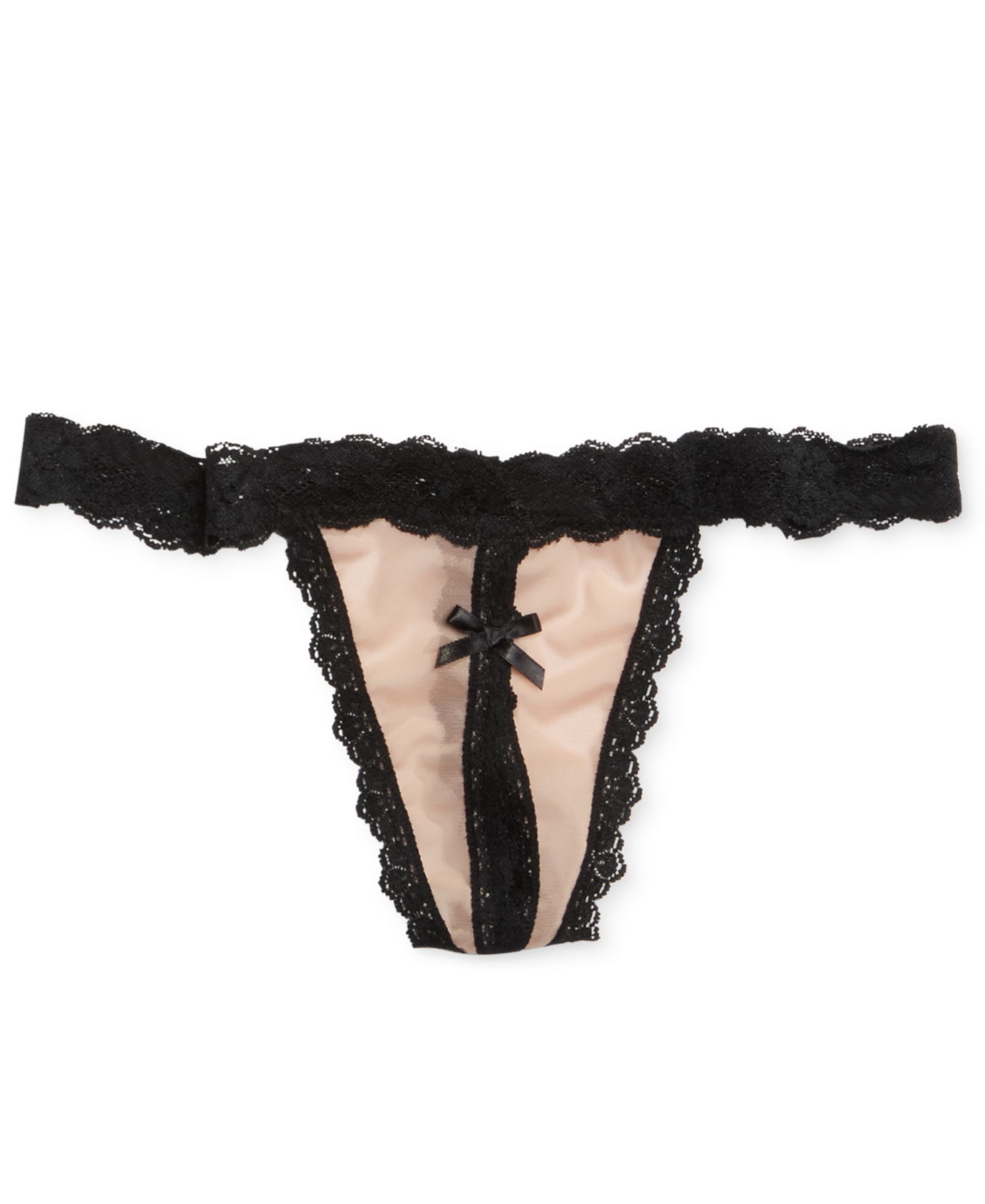 Стринг Hanky Panky After Midnight Racy Illusion Crotchless 251302