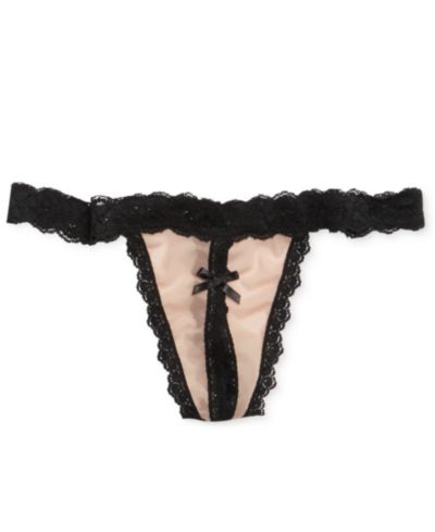 Стринг Hanky Panky After Midnight Racy Illusion Crotchless 251302