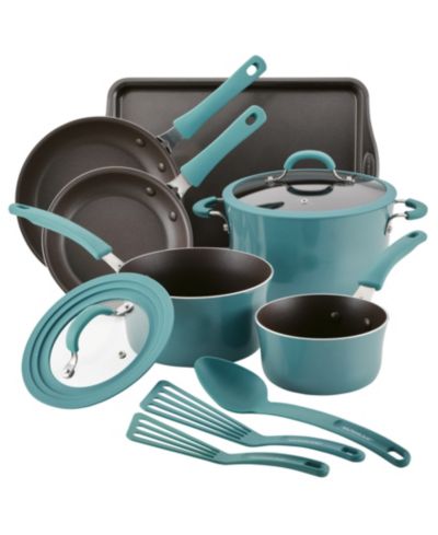 Rachael Ray набор алюминиевой антипригарной посуды Cook + Create, 11 предметов