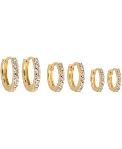 Girls Crew Walk of Fame Hoop Earring Set