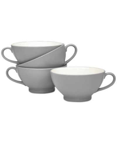 Noritake Colorwave Handled Bowls, Set of 4