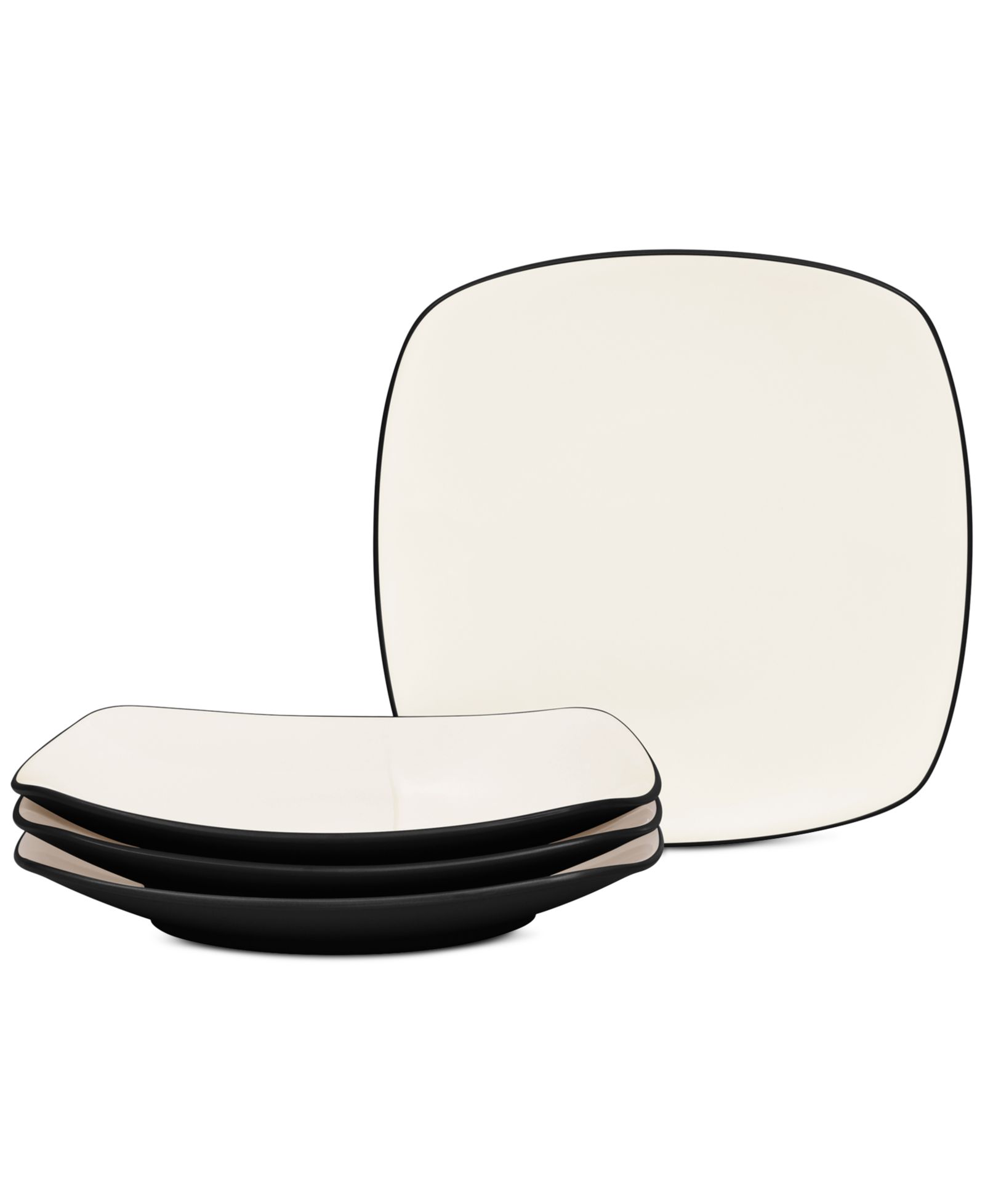 Noritake Colorwave Square Salad Plates, Set of 4