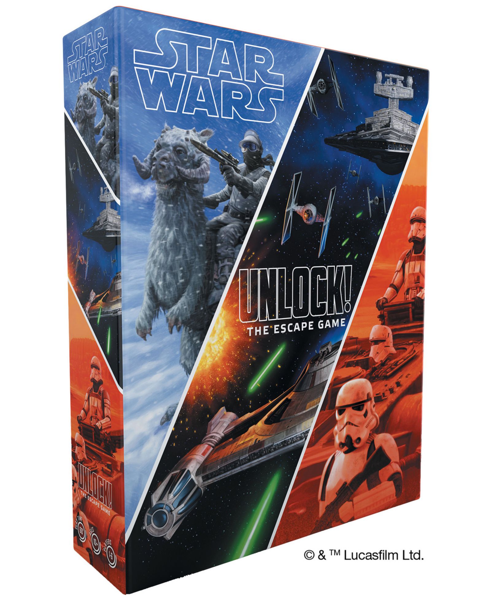 Набор для игры в квест Space Cowboys Star Wars Unlock - The Escape Game Set, 193 Piece