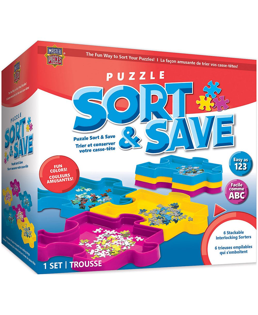 Набор для сортировки пазлов Masterpieces Puzzles, 6 шт.
