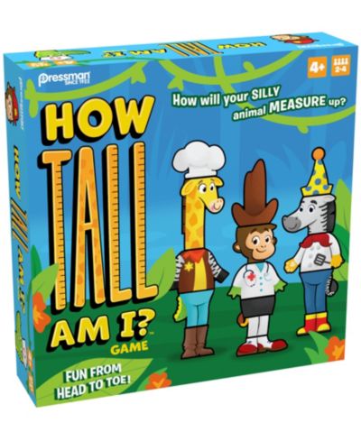 Игровой набор Pressman Toy How Tall Am I, 33 детали
