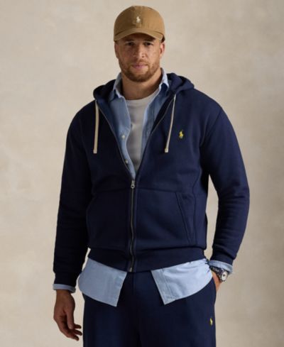 Polo Ralph Lauren Мужской флисовый худи с полной молнией Big & Tall