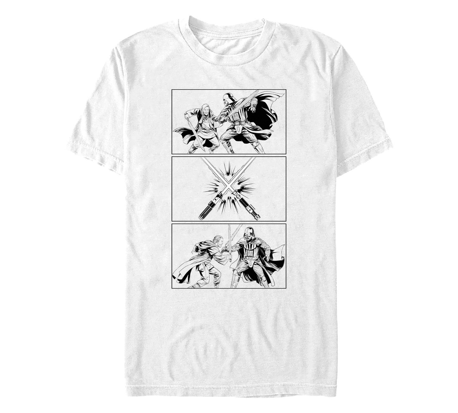 Мужская футболка Star Wars Obi Wan Kenobi Three Stack