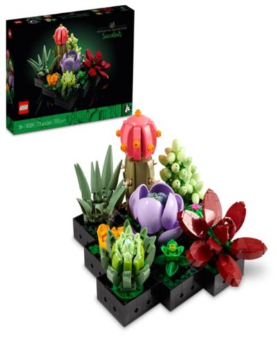 Набор для сборки LEGO® Icons 10309 Succulents Botanical House Plants Adult Toy