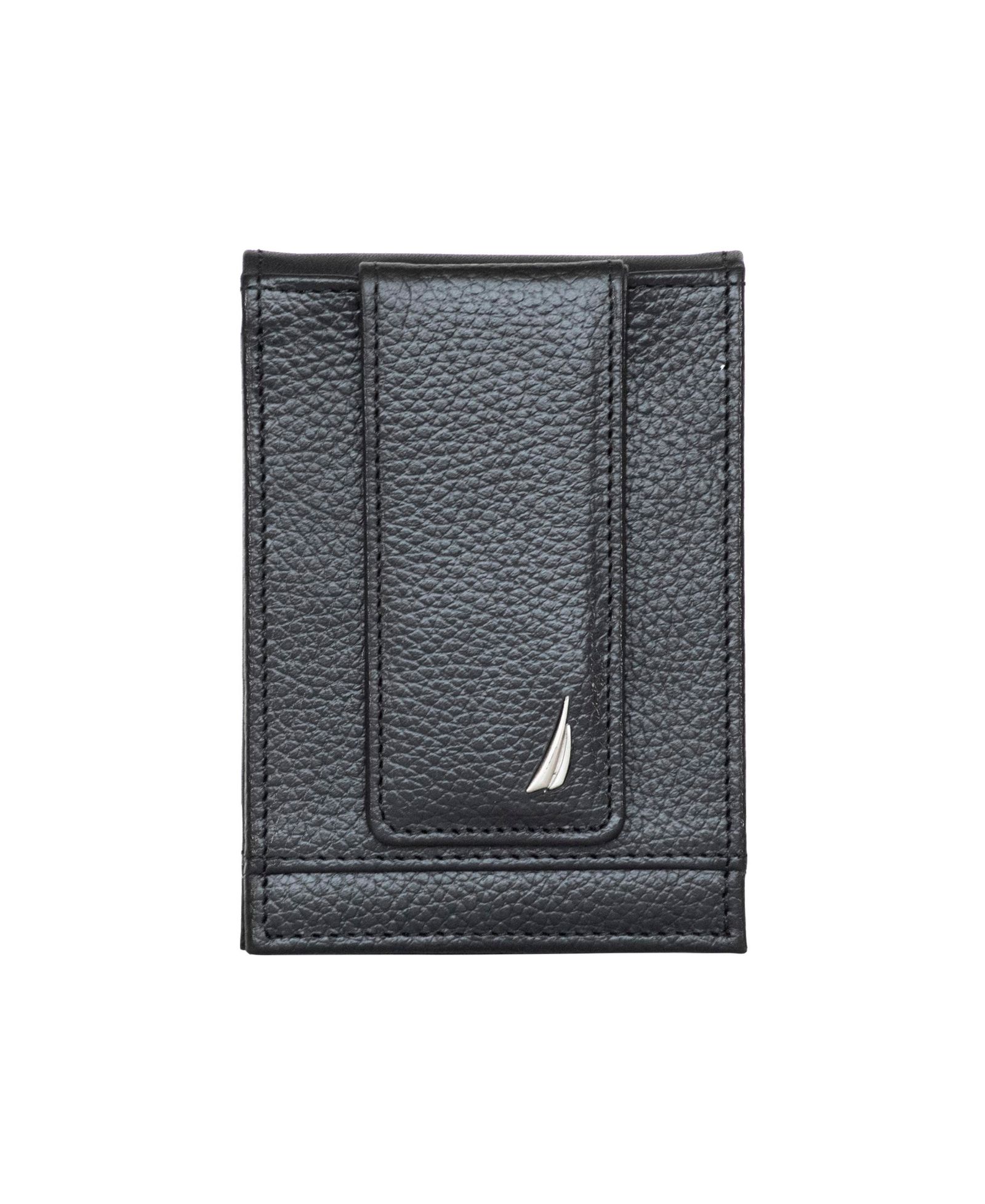 Nautica Men's Front Pocket Leather Wallet