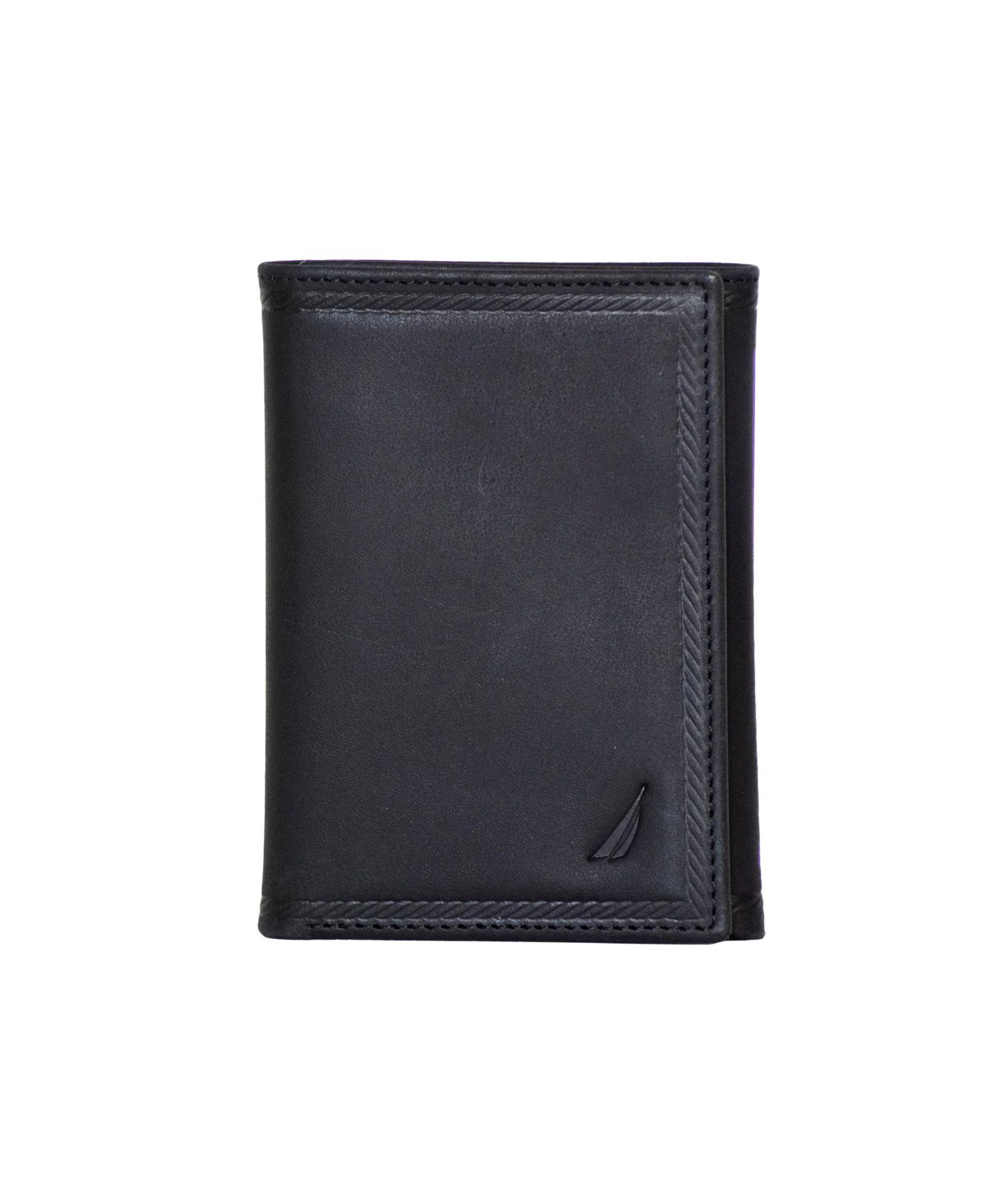 Мужской кожаный кошелек Nautica Trifold