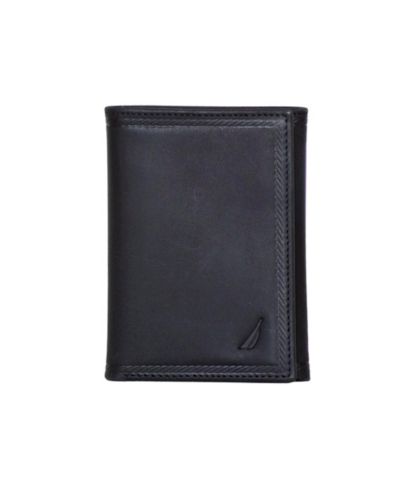 Мужской кожаный кошелек Nautica Trifold