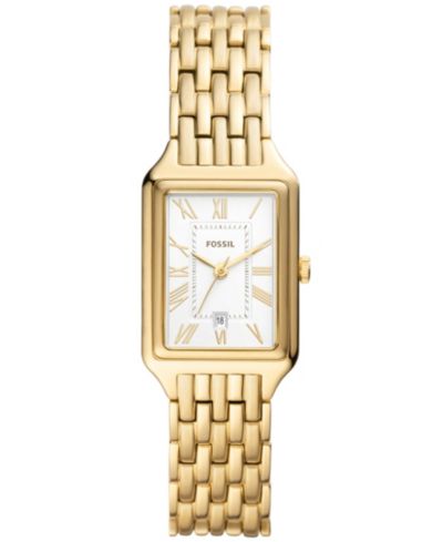Женские наручные часы Fossil Raquel, золото, нержавеющая сталь, 23mm