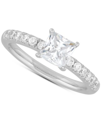 Кольцо IGI Certified Lab Grown Diamond (1-1/4 ct. t.w.) в 14k White Gold