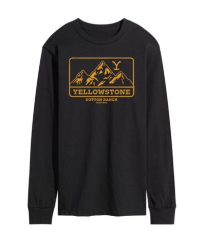 Мужская футболка AIRWAVES Yellowstone Mountain с длинным рукавом