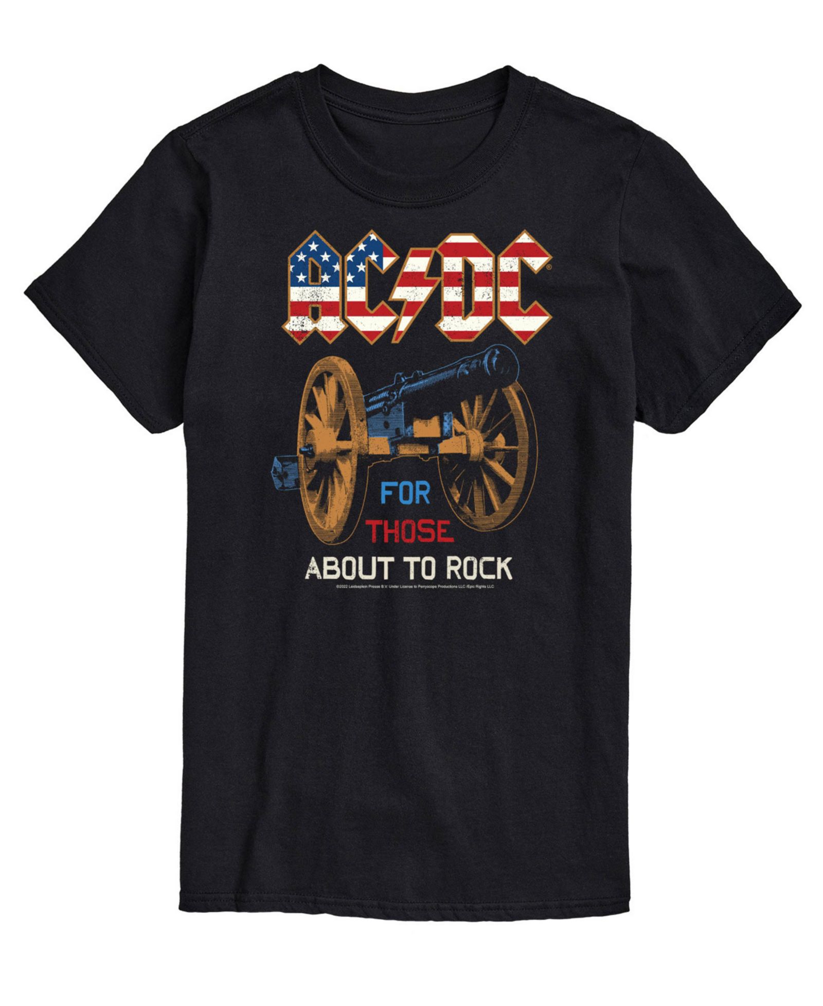 Мужская футболка ACDC About To Rock
