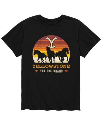 Мужская футболка Yellowstone Horses