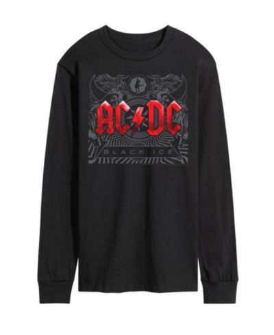 Мужская футболка ACDC Black Ice с длинным рукавом