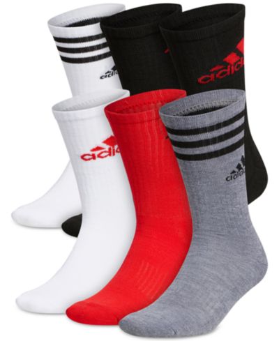 Мужские спортивные укороченные носки adidas Cushioned Mixed Crew - 6 шт.