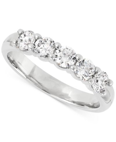 IGI Certified Lab Grown Diamond Band (1 ct. t.w.) in 14k White Gold