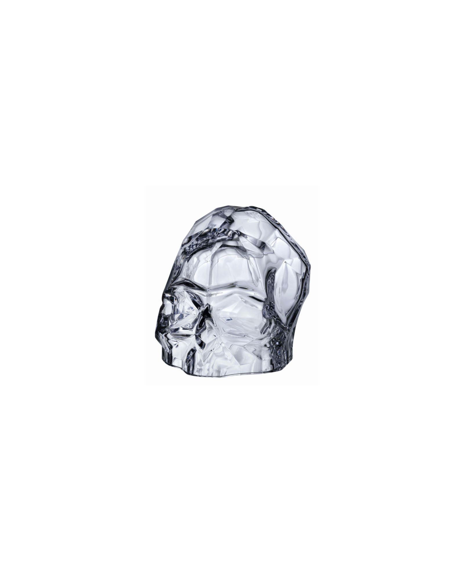 Nude Glass Декор череп Memento Mori из матового стекла, малый