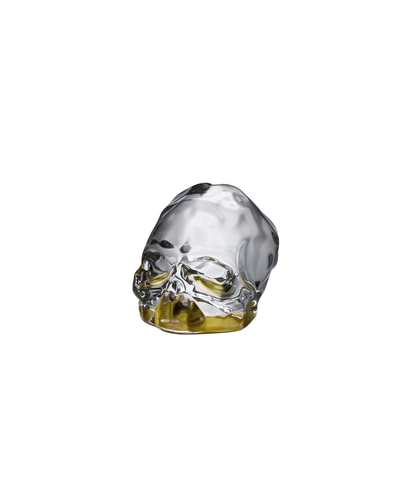 Декор Nude Glass Memento Mori Faceted Skull Head, Small